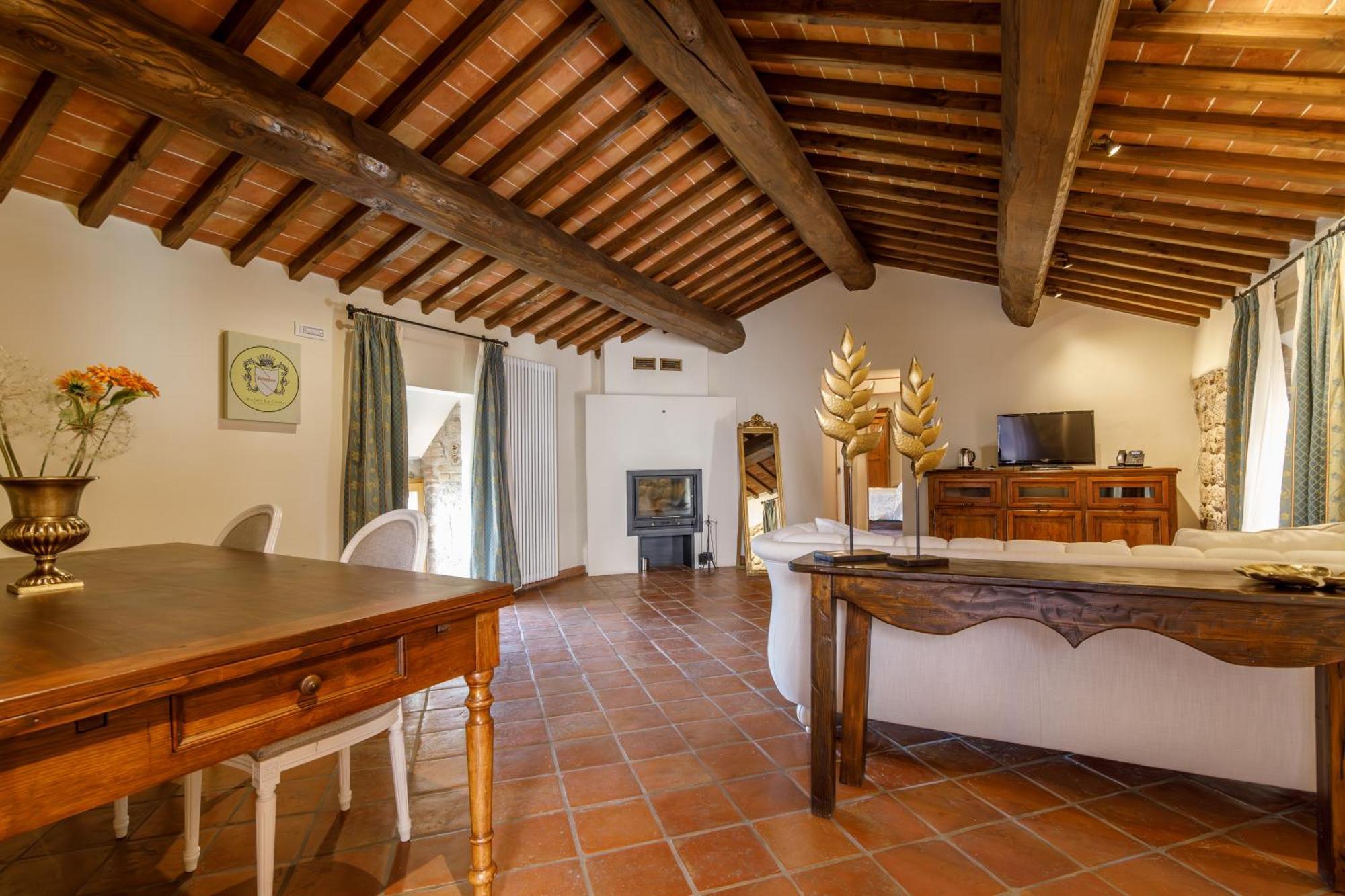 Relais La Costa Historical Residence Monteriggioni Eksteriør bilde